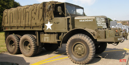 Mack NO-2, 6x6 truck, in Ursel (B).